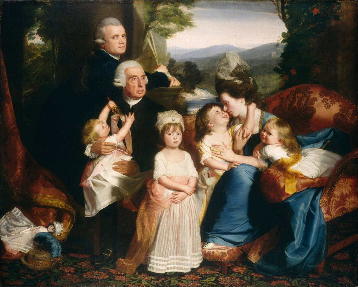 约翰·辛格尔顿·科普利，《科普利家族》，1776-77年