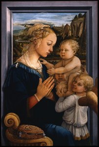 菲利波·里皮，《圣母与孩子》，约1465年