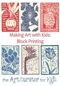 艺术策展人的孩子-制作艺术与孩子-木版印刷艺术教程- 300