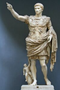 普利马门塔的奥古斯都，公元1世纪，Till Niermann摄影，古希腊雕塑课