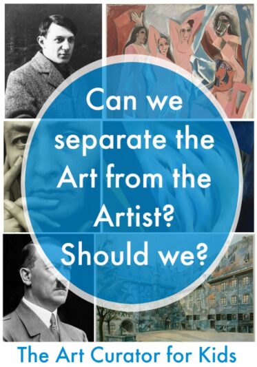 儿童艺术策展人-艺术家的生活-我们能把艺术和艺术家分开吗?我们应该吗?