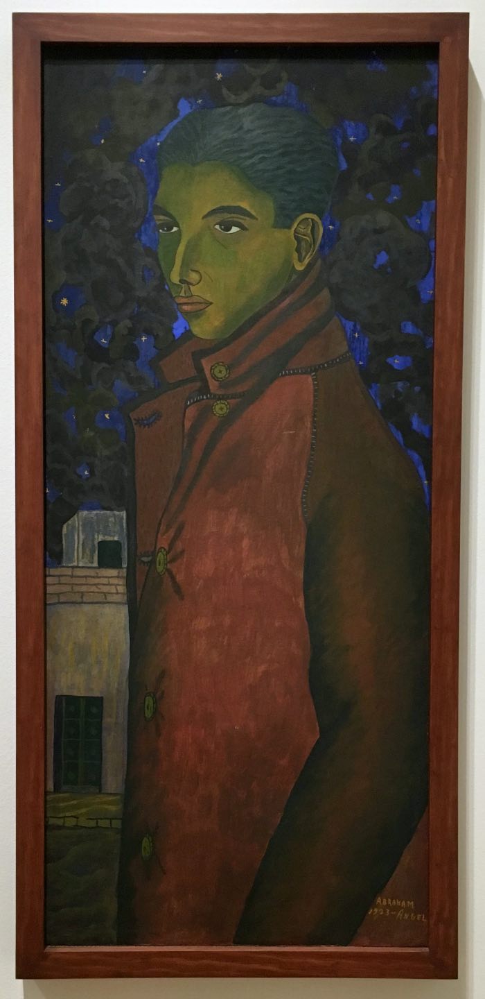 当代墨西哥艺术家亚伯拉罕·安吉尔，学员，1923年