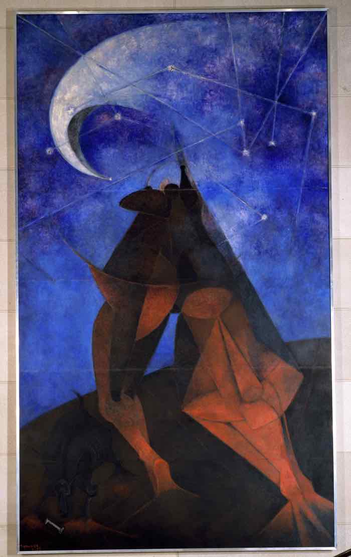 Rufino Tamayo, El Hombre, 1953墨西哥艺术美国梦