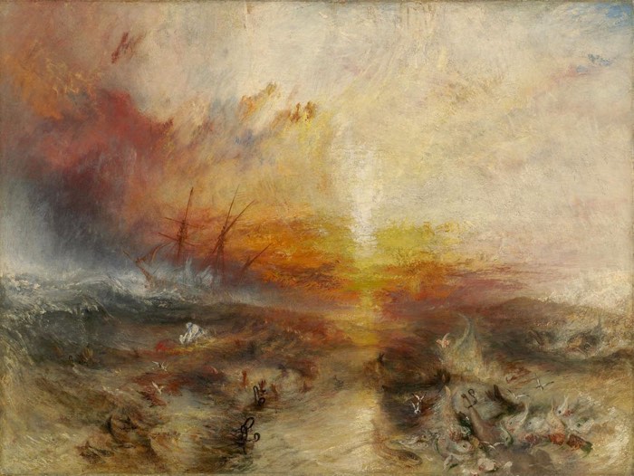 JMW特纳，奴隶船，1840 -五感艺术