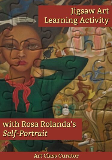 罗萨·罗兰达拼图艺术学习活动:每一块都讲一个故事