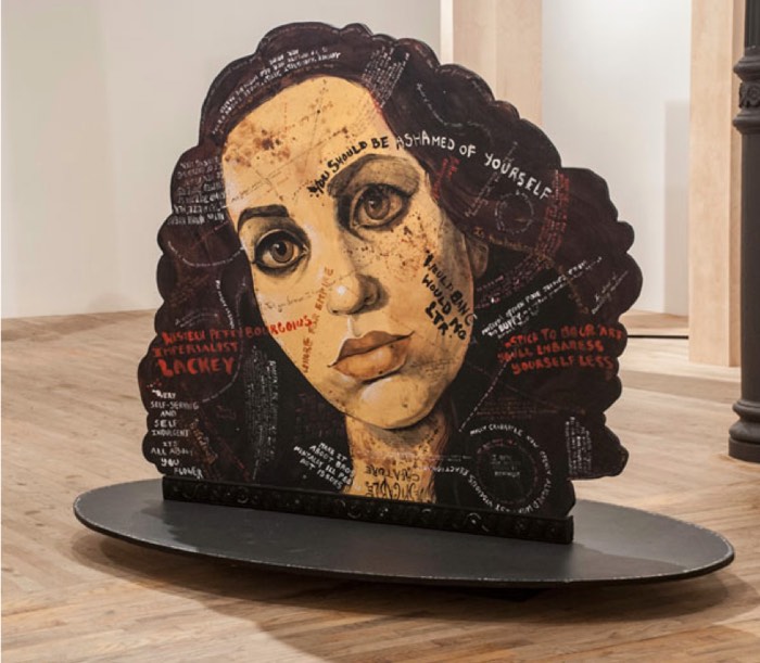 Molly Crabapple，《我和Lola Montes的肖像与同时代人对我们的评价》，2014年