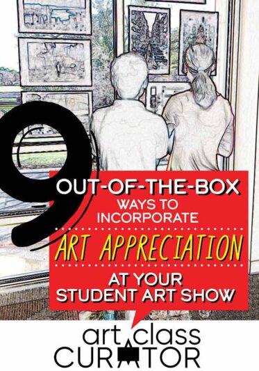 9的开箱即用的方式将艺术欣赏你的学生艺术展览